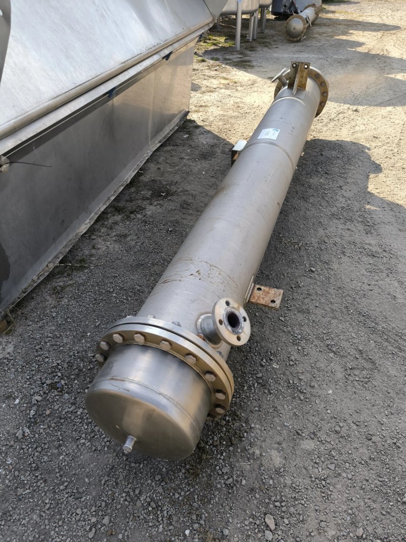 TALLERES INOX VALLES 16.9 M² STAINLESS STEEL TUBULAR HEAT EXCHANGER