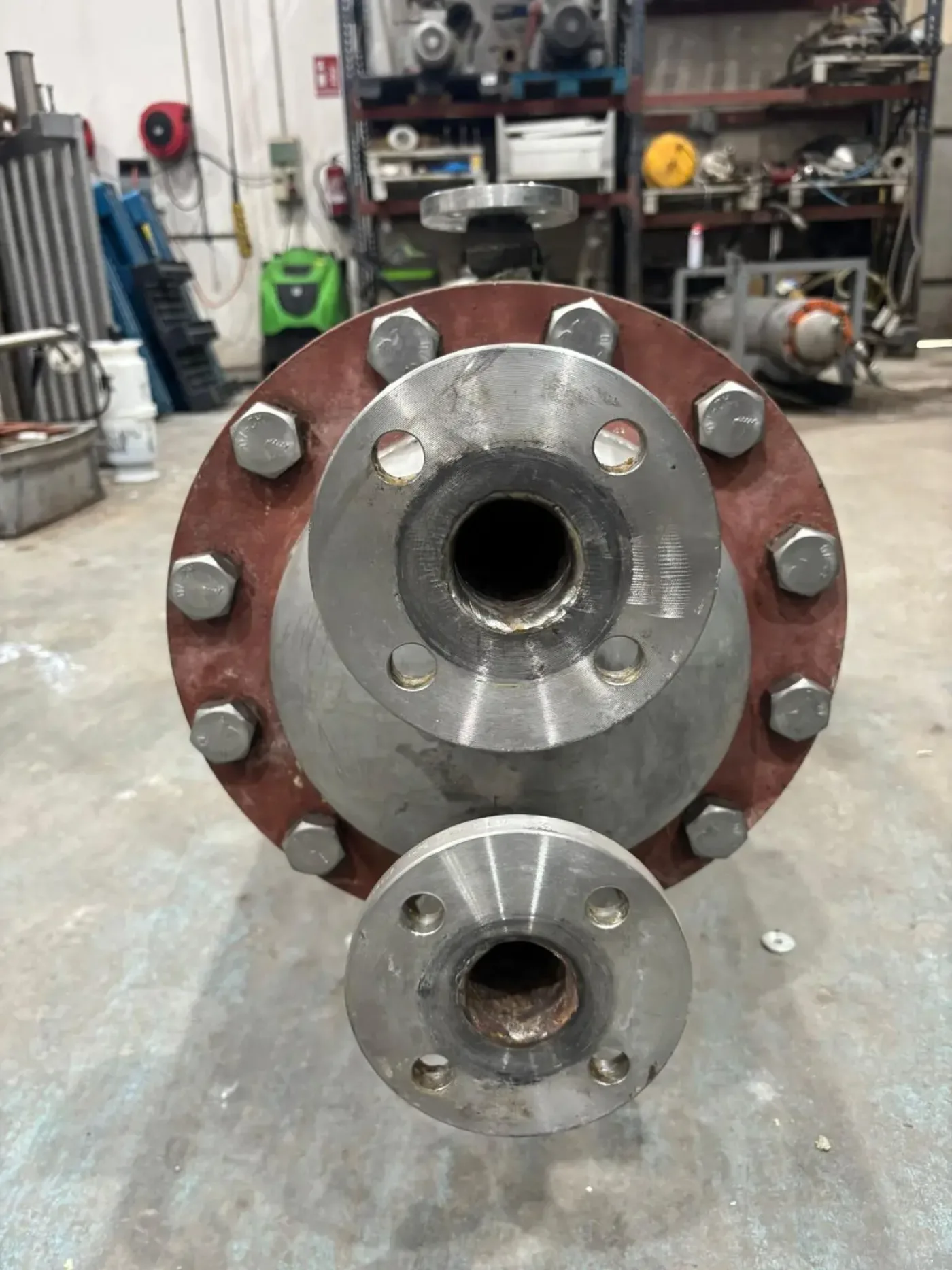 USED STAINLESS STEEL TUBULAR EXCHANGER 6.5 M2 - 6