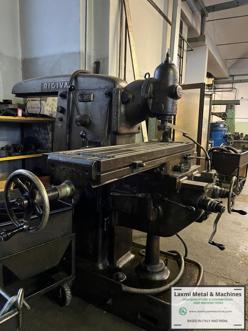 UNIVERSAL MILLING MACHINE, RIGIVA - U.20 - Laxmi Metal & Machines, Rohtak