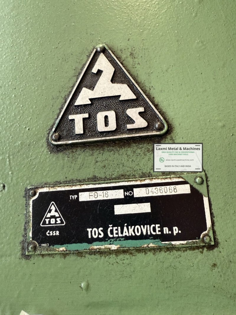 GEAR HOBBING, TOS - FO16 r - Laxmi Metal & Machines, Rohtak