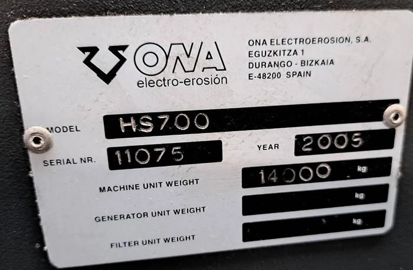 ONA HS 700 - 4