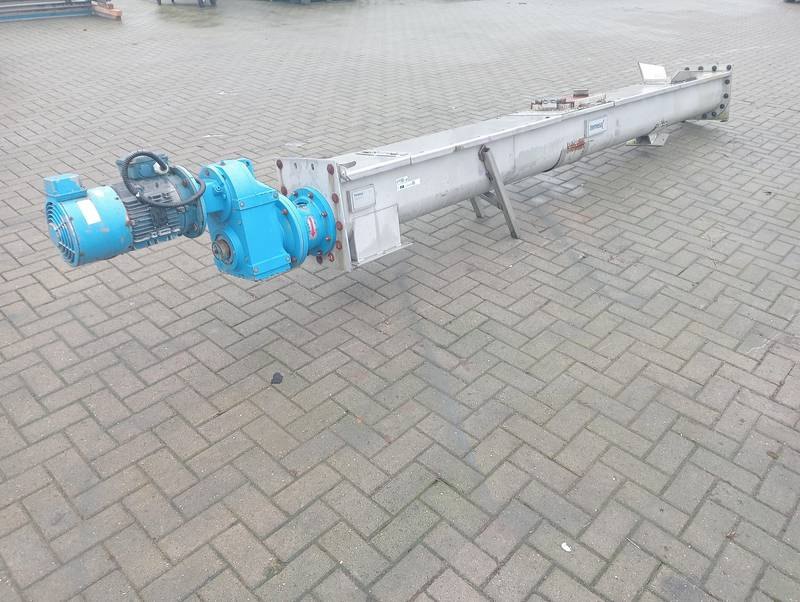 Feed screw conveyor
