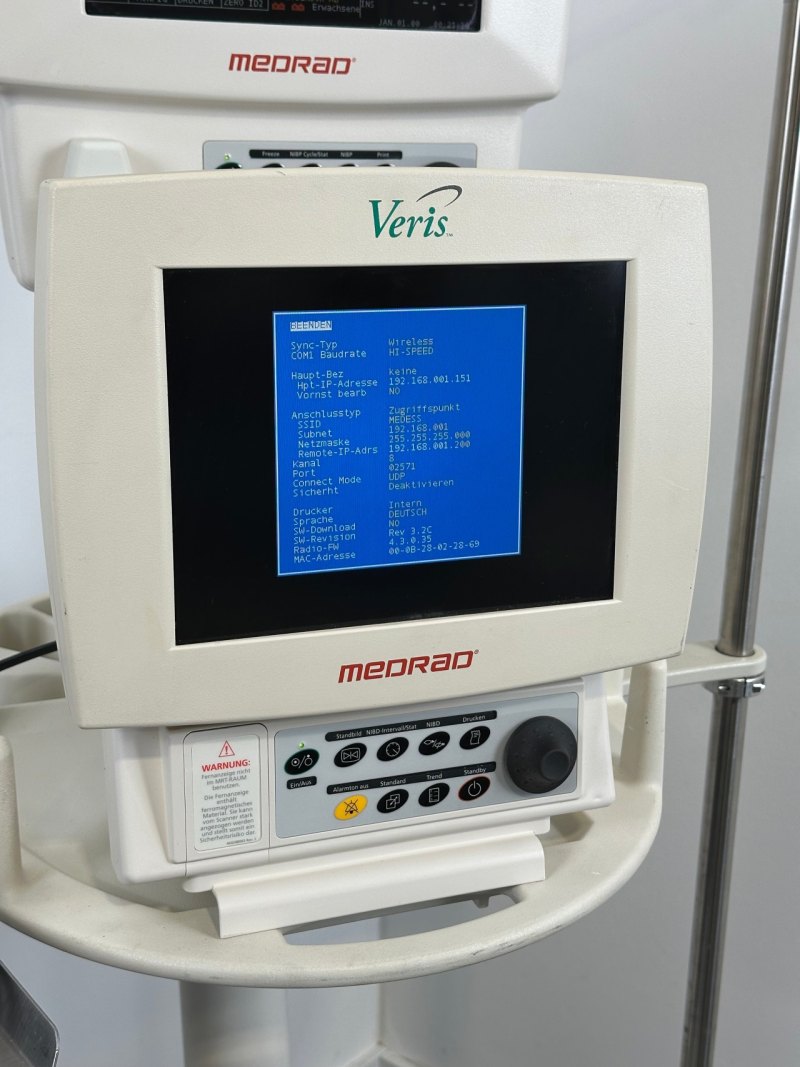 Medrad Veris 8600 Patienten-Monitoring-System MRT