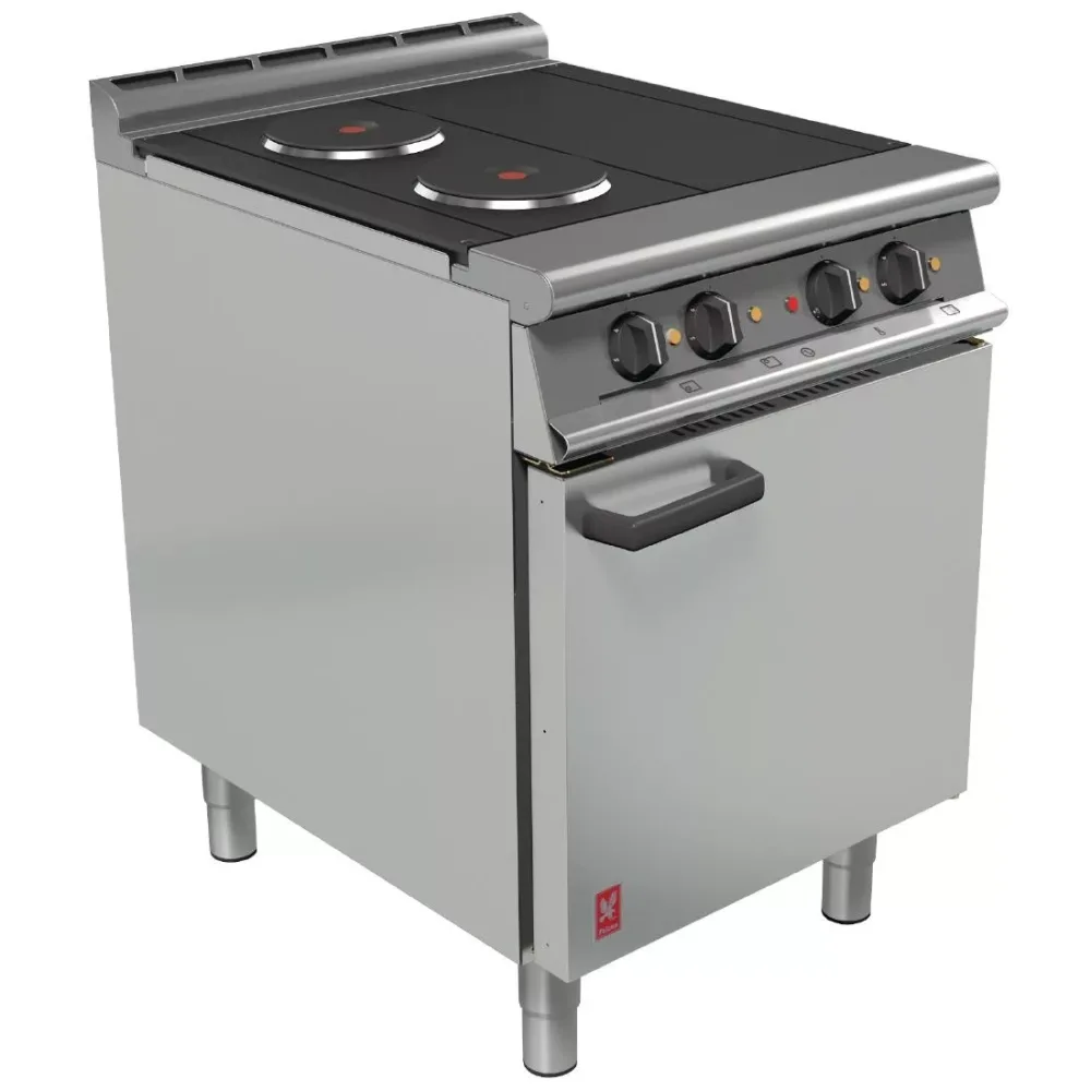 Falcon Dominator Plus 3 Hotplate Oven Range E3161 - islandcatering