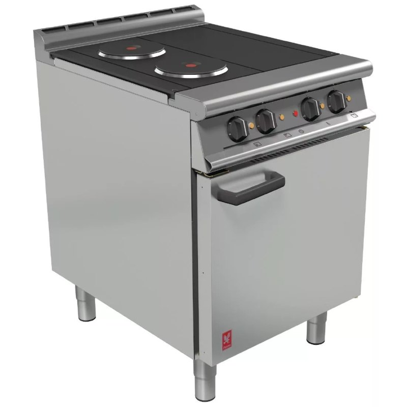Falcon Dominator Plus 3 Hotplate Oven Range E3161 - islandcatering