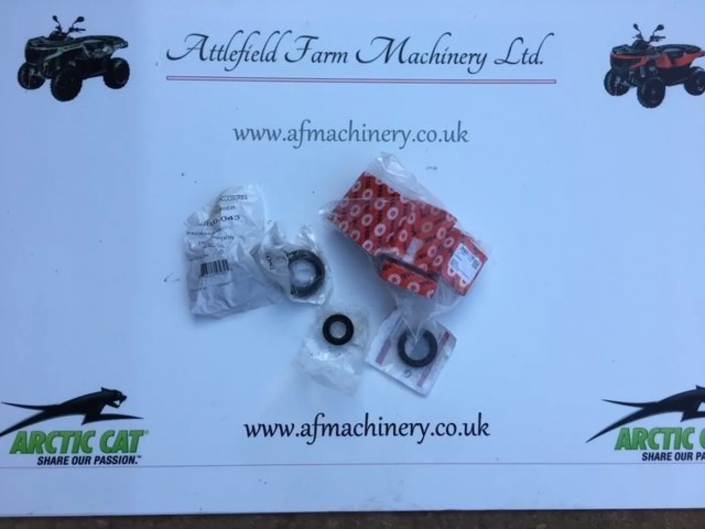 Rebuild kit for Arctic Cat front diff, bearings and seals Includes 1402-053, 0402-393, 1402-043 both diff seals £105 - 1