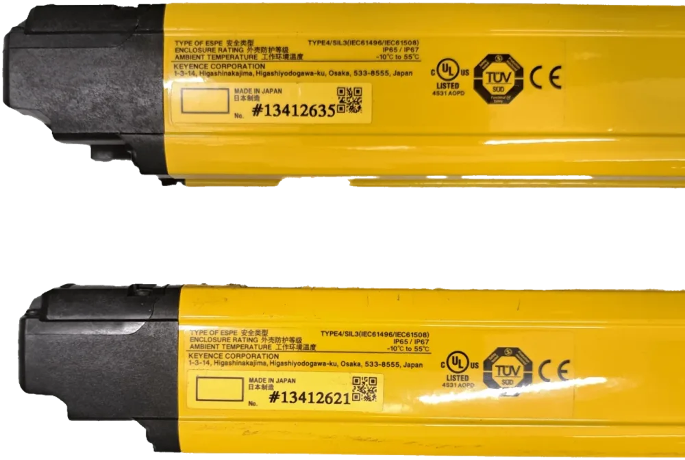 Keyence Sicherheitslichtvorhang-Set GL-R48H