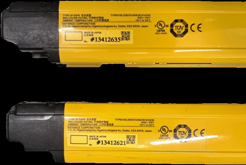 Keyence Sicherheitslichtvorhang-Set GL-R48H