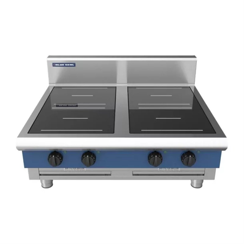 Blue Seal 4 Zone Countertop Induction Hob 14kW IN514R3-B - islandcatering