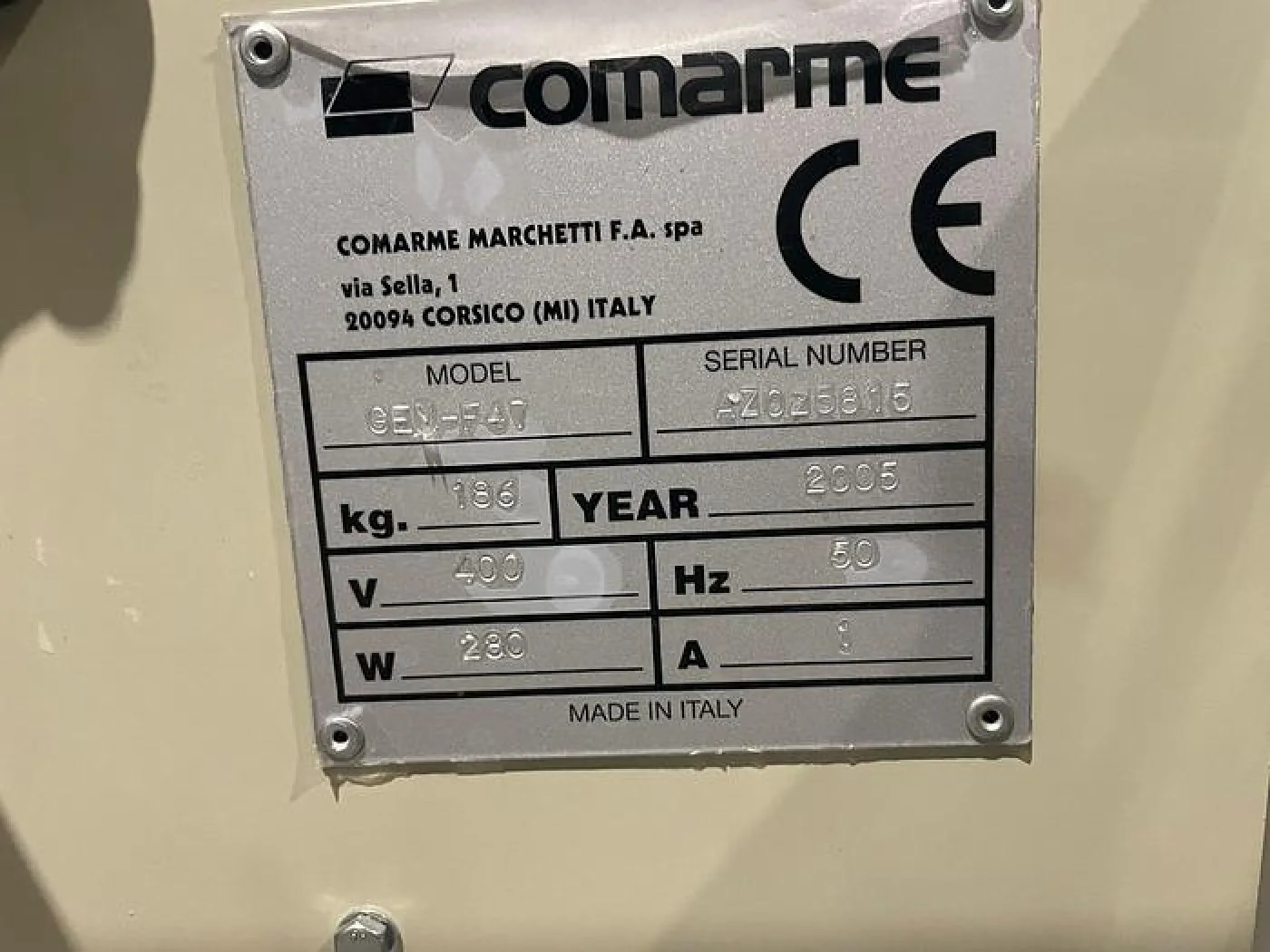 2005 Comarme Dozentaper, GEM-F47 - 8