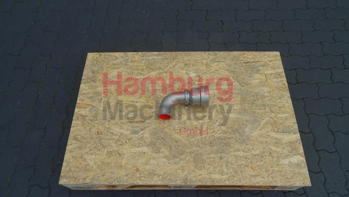 Unused Inlet Device, Clamp coupling Tetra Pak 618 - 718 - 818 Separator - 3