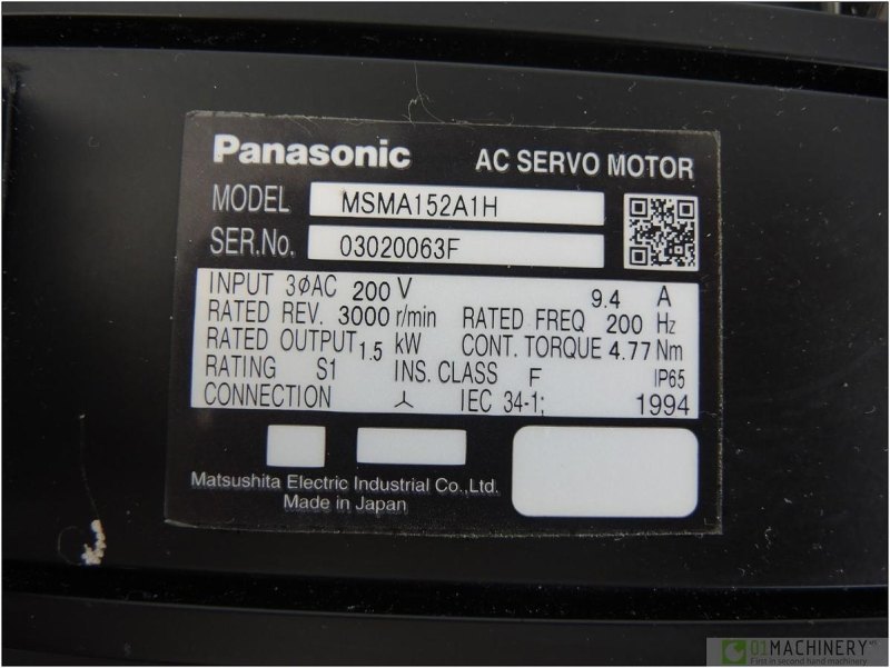 1994 PANASONIC MSMA152A1H AI2170