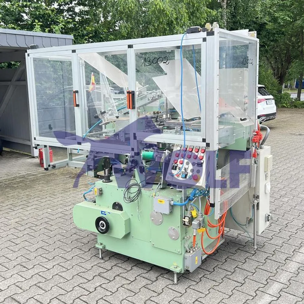 Kartonaufrichter VEGAPACK - Type A-85, Baujahr 1991.