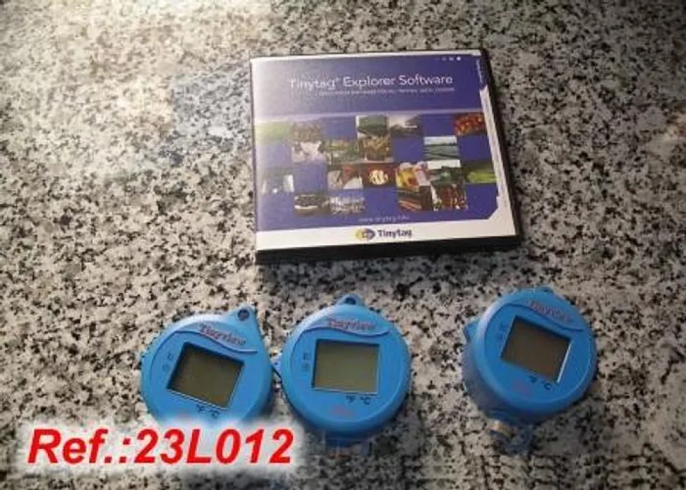 REGISTRADORES DIGITALES DE TEMPERATURA "TINYVIEW" CON SOFTWARE "TINYTAG"