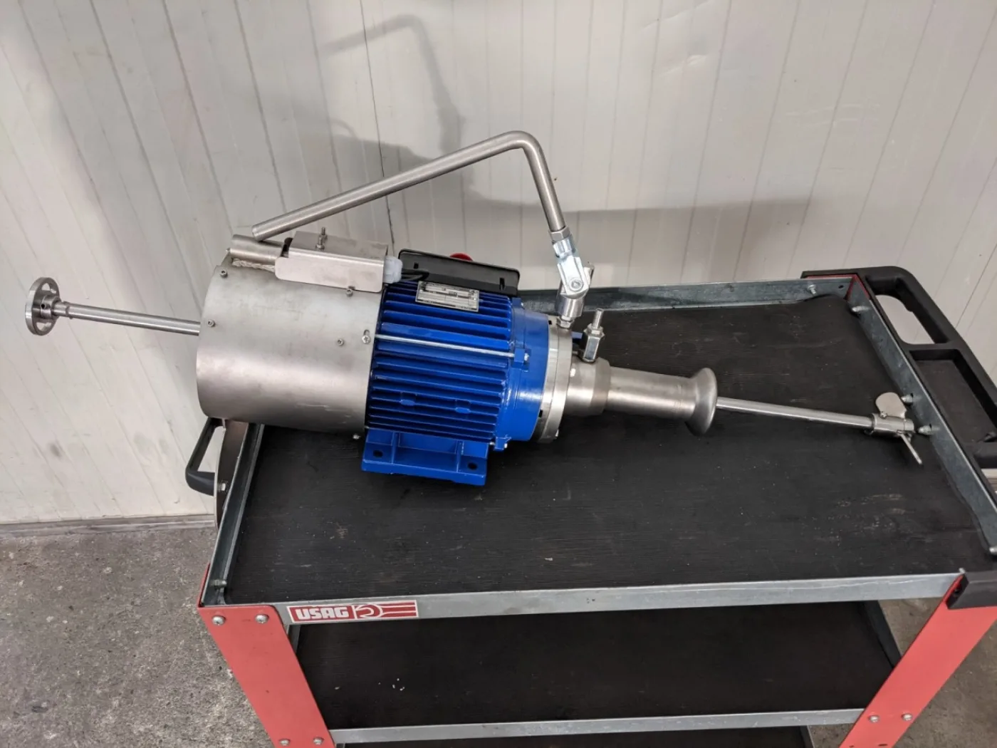 MIXER/AGITATOR REMOVABLE SHAFT POWER SUPPLY THREE PHASE 380V, NEW EQUIPMENT - 6