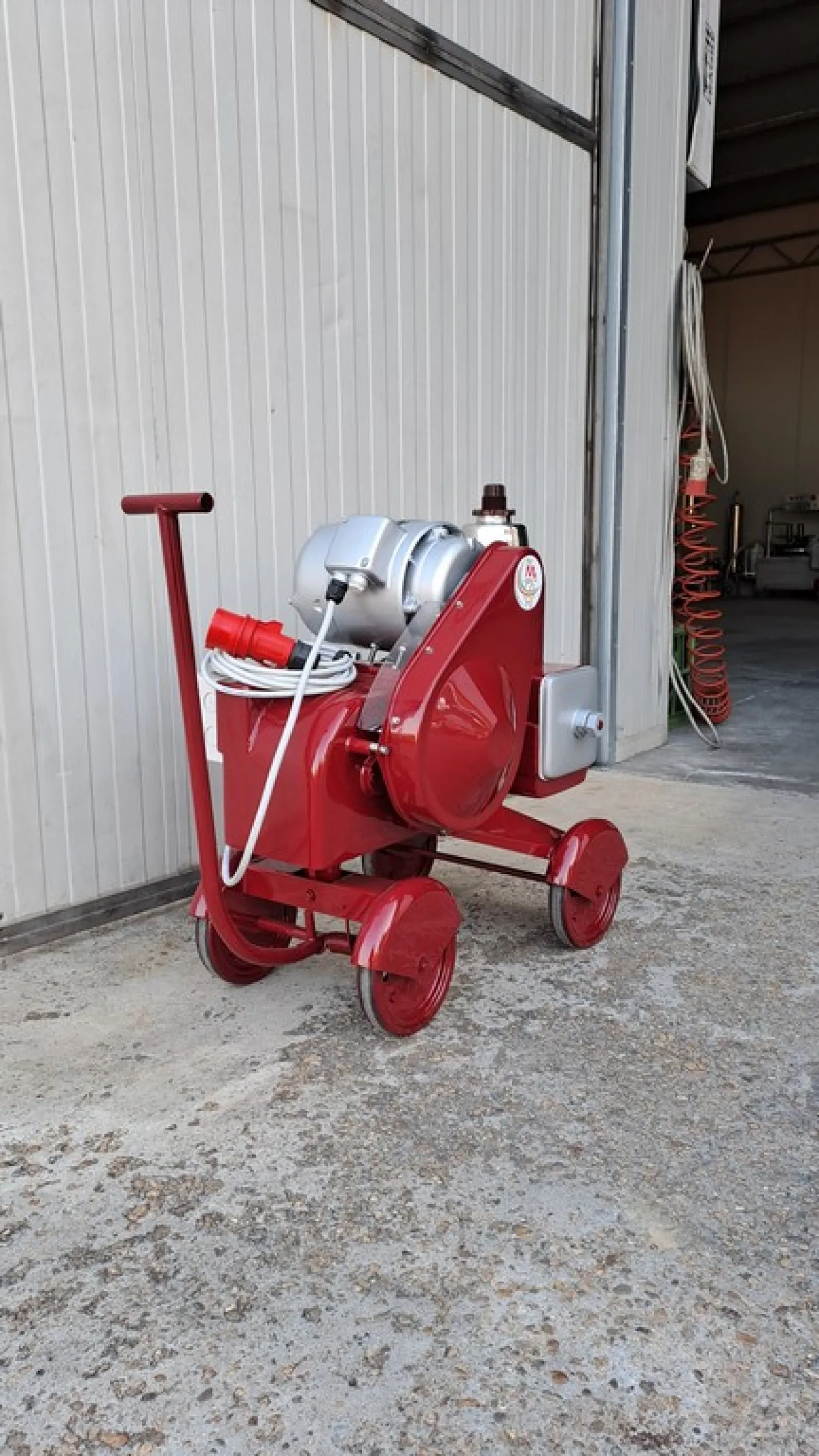 PISTON PUMP MANZINI MOD.85HL, SINGLE-CYLINDER BRONZE BODY PUMP, SECOND-HAND MACHINE - 7