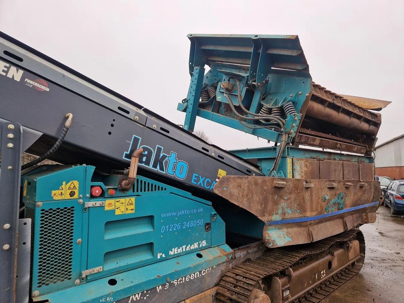 2017 Powerscreen Powertrack 750 Tracked Scalping Screen Screener - 3