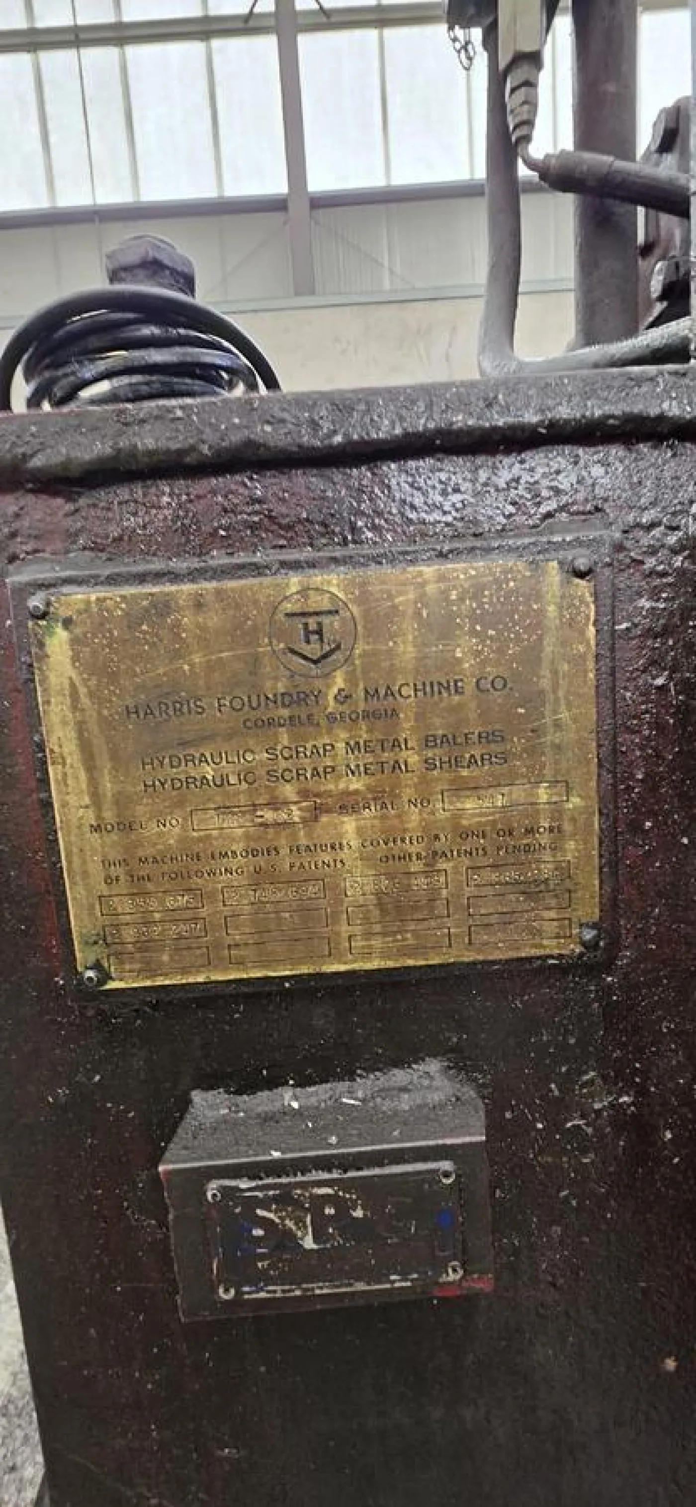 Harris TGS 62 Ferrous Metal Scrap Baler - 4