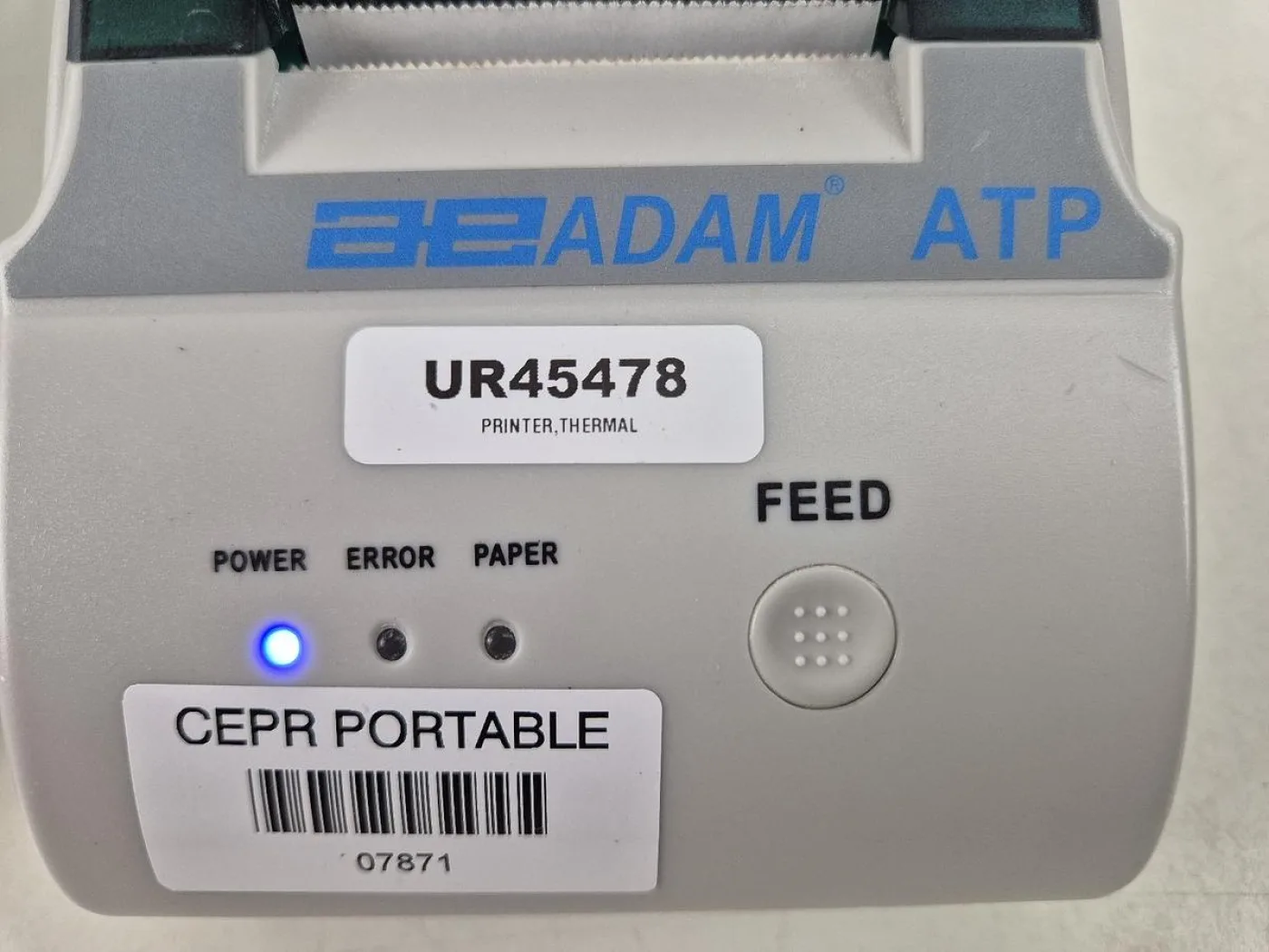 Adam Solent PW124 Analytical Balance + ATP Printer - 5