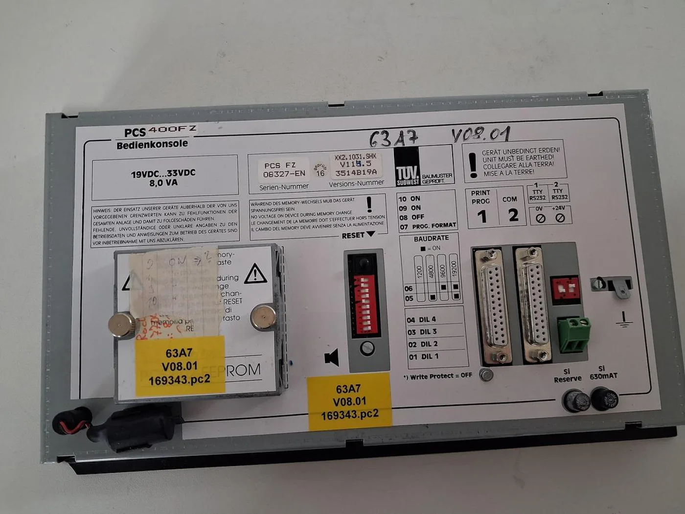 Bosch PCS 400FZ Bedienkonsole PCS FZ 08327-EN - 5