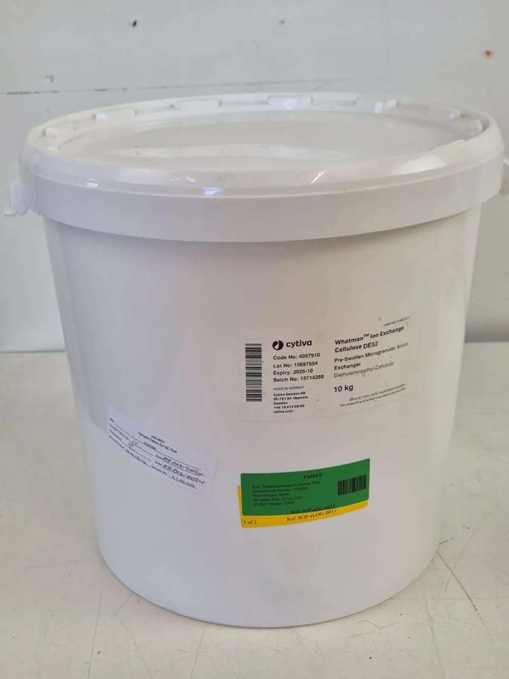 Cytiva DE52 10 kg Whatman Ion Exchange Diethylaminoethyl Cellulose