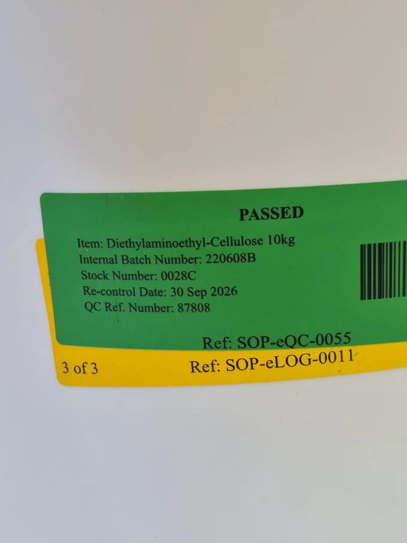 Cytiva DE52 10 kg Whatman Ion Exchange Diethylaminoethyl Cellulose - 4