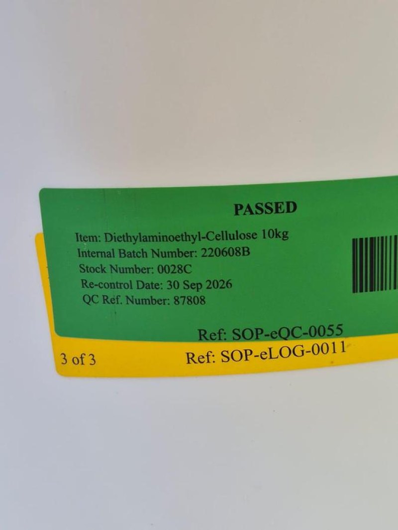 Cytiva DE52 10 kg Whatman Ion Exchange Diethylaminoethyl Cellulose