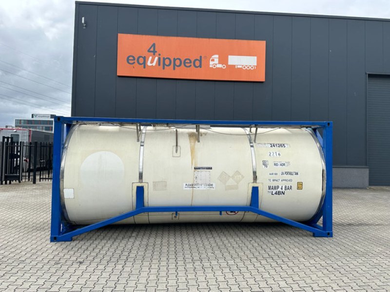 20FT ISO, 23.950L / 1-COMP. / IMO 1 / valid 2.5Y/CSC-inspection untill 12/2027