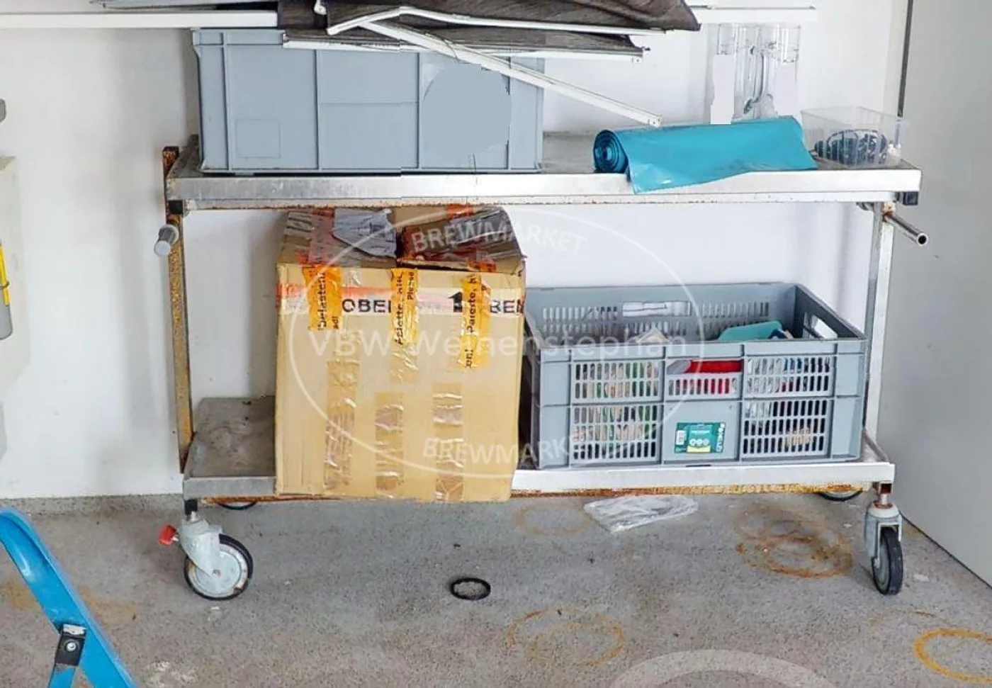 stainless steel trolley - 1
