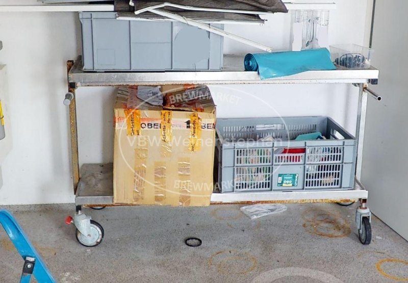 stainless steel trolley