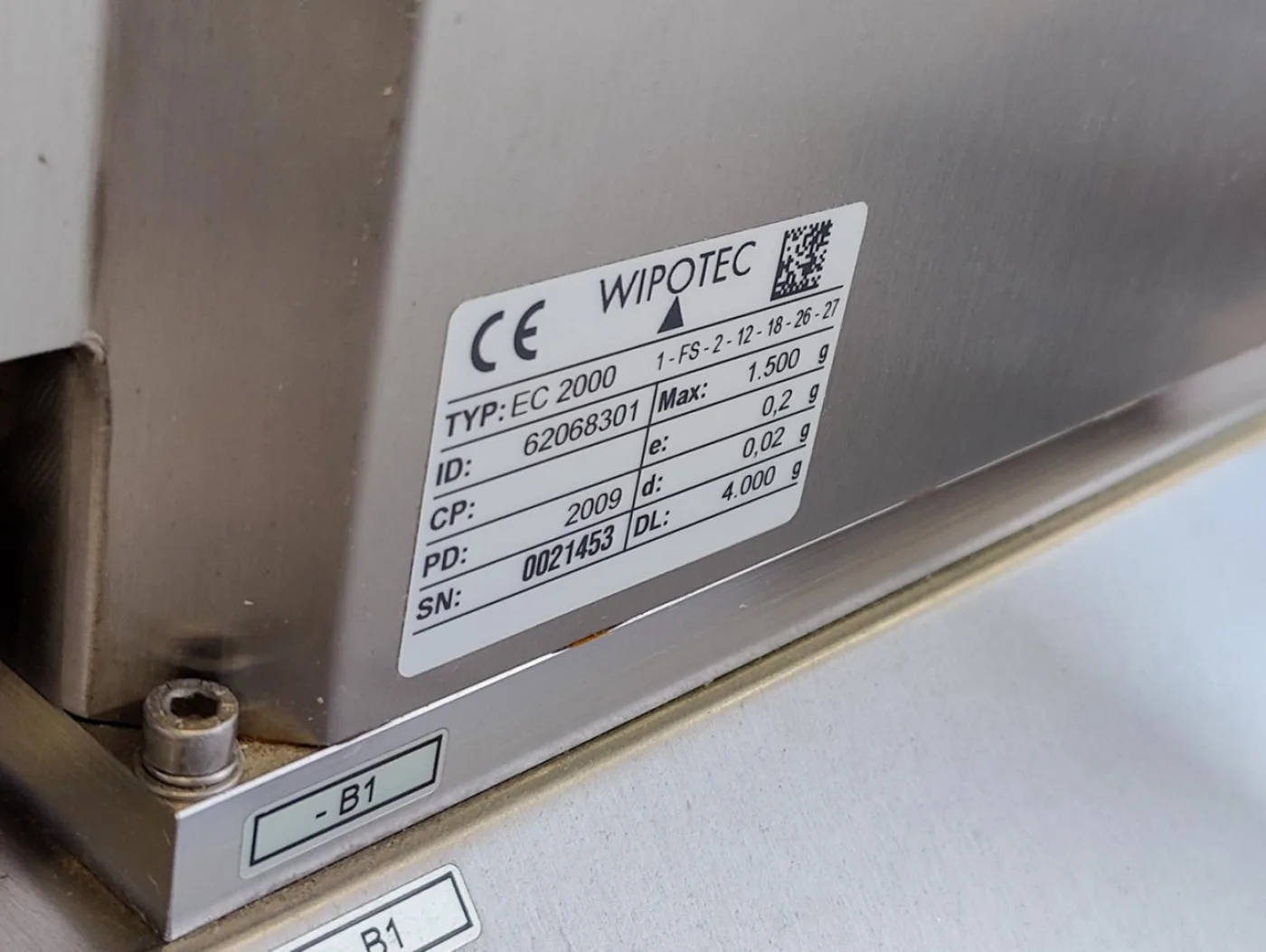Wipotec OCS-HC Poids sorter - Miscellaneous transport - 3