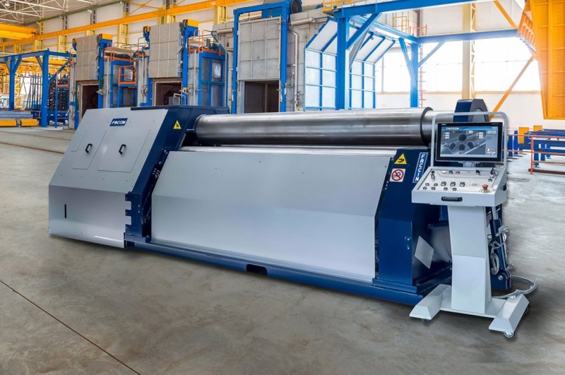 Hydraulische 4-Walzen Blechrundbiegemaschine 4HEL-3122