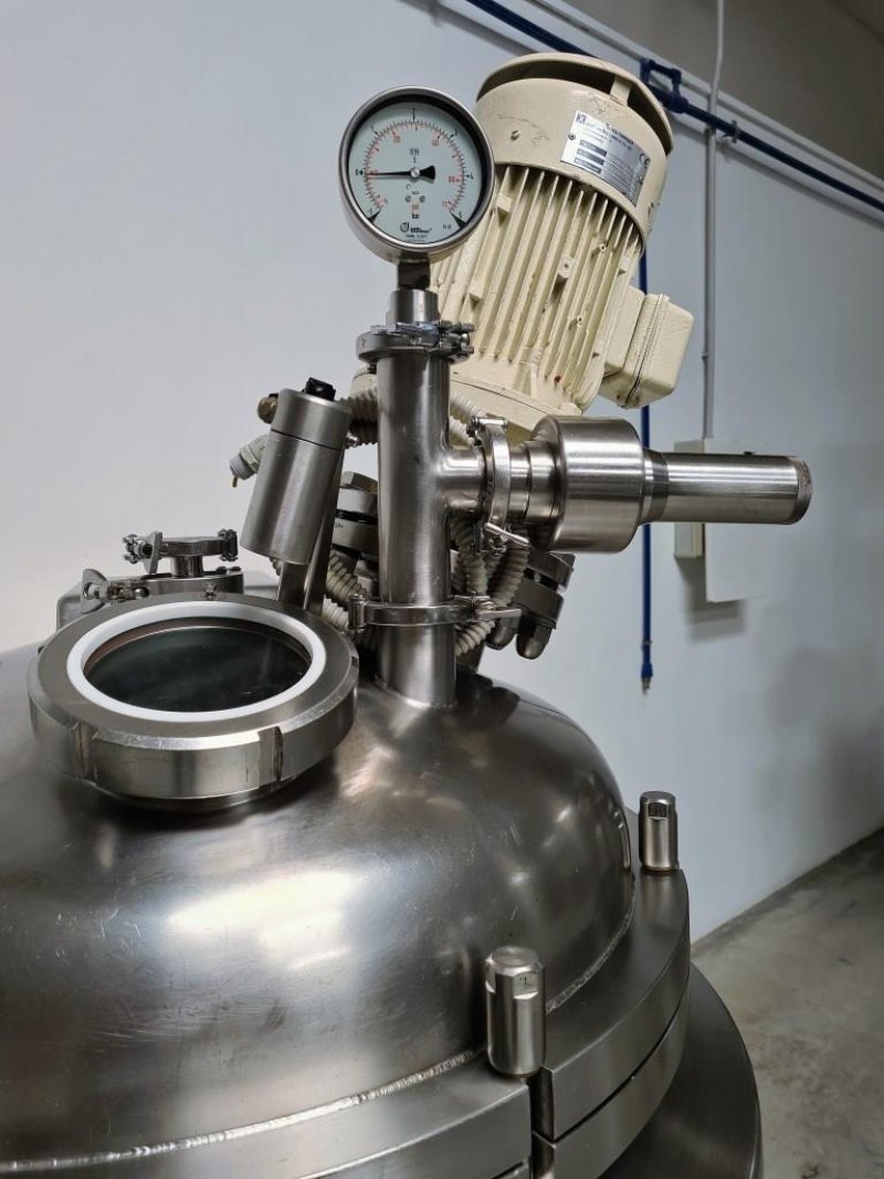 DISSOLUTORE CON TURBOEMULSORE – TECNINOX – MOD. 300 L