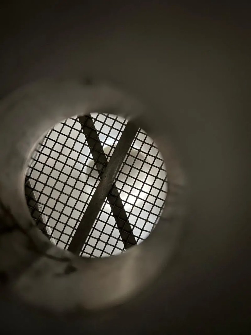 USED STAINLESS STEEL PTS SOLIDS TECHNIQUE FILTER
