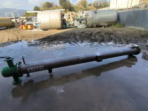 9.4 M2 AGUILAR AND HALLS STAINLESS STEEL 316 EXCHANGER