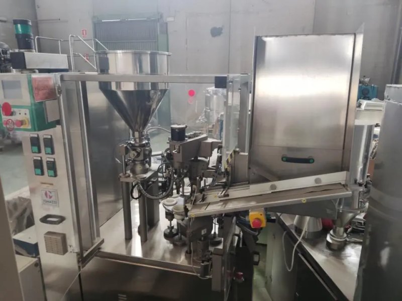 USED TONAZZI COLIBRI 601 TUBE FILLING AND CLOSING MACHINE