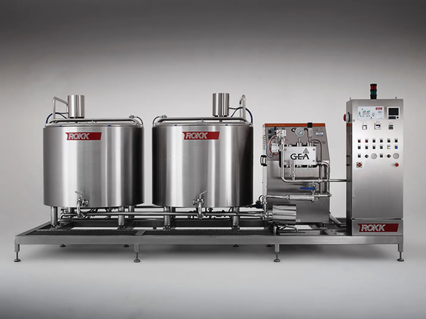 ROKK Mix Plant 1200 Self-contained ice cream batch mix plant - 1