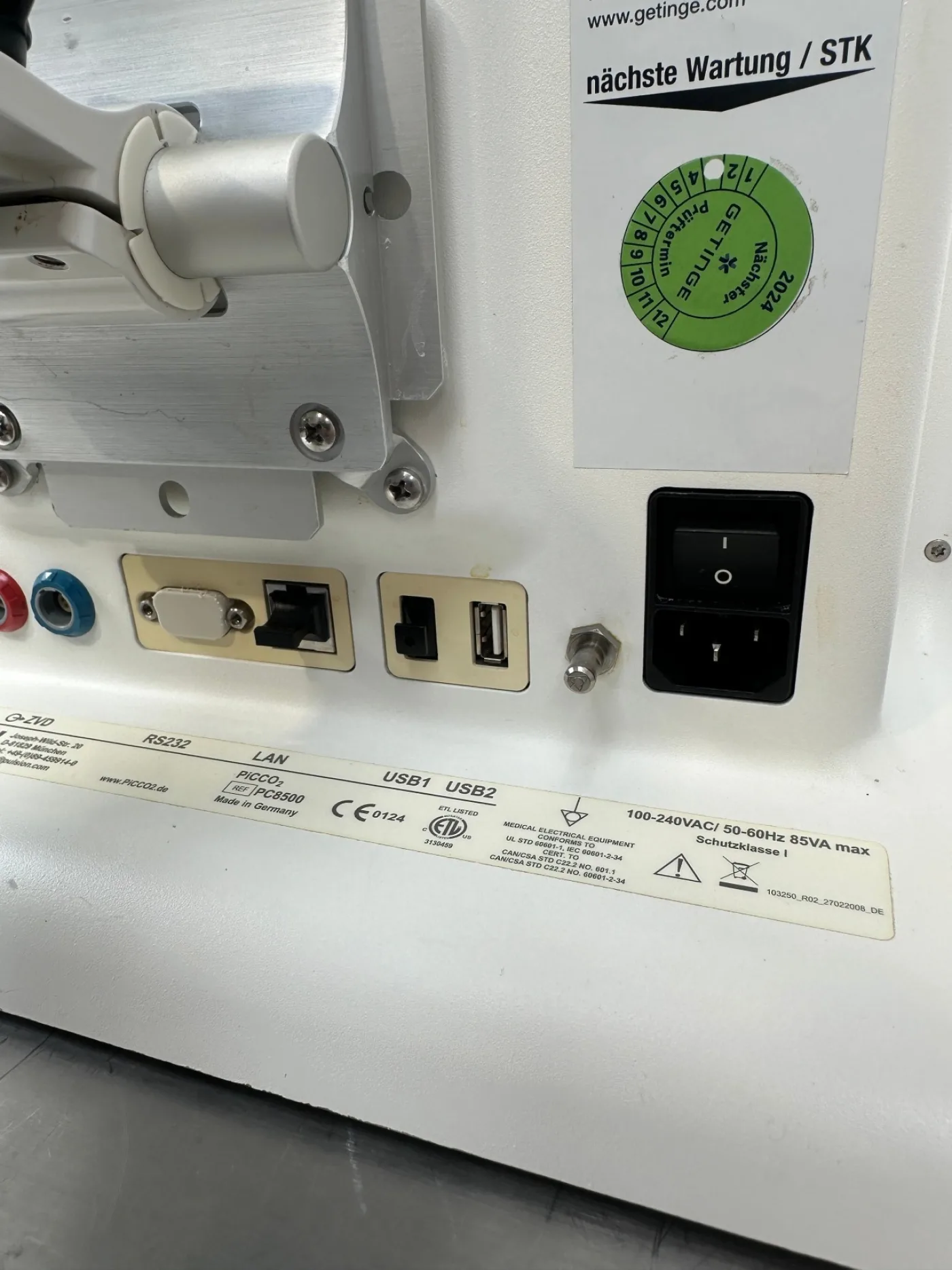 Pulsion Picco 2 Patientenmonitor inkl. Kabel - 5