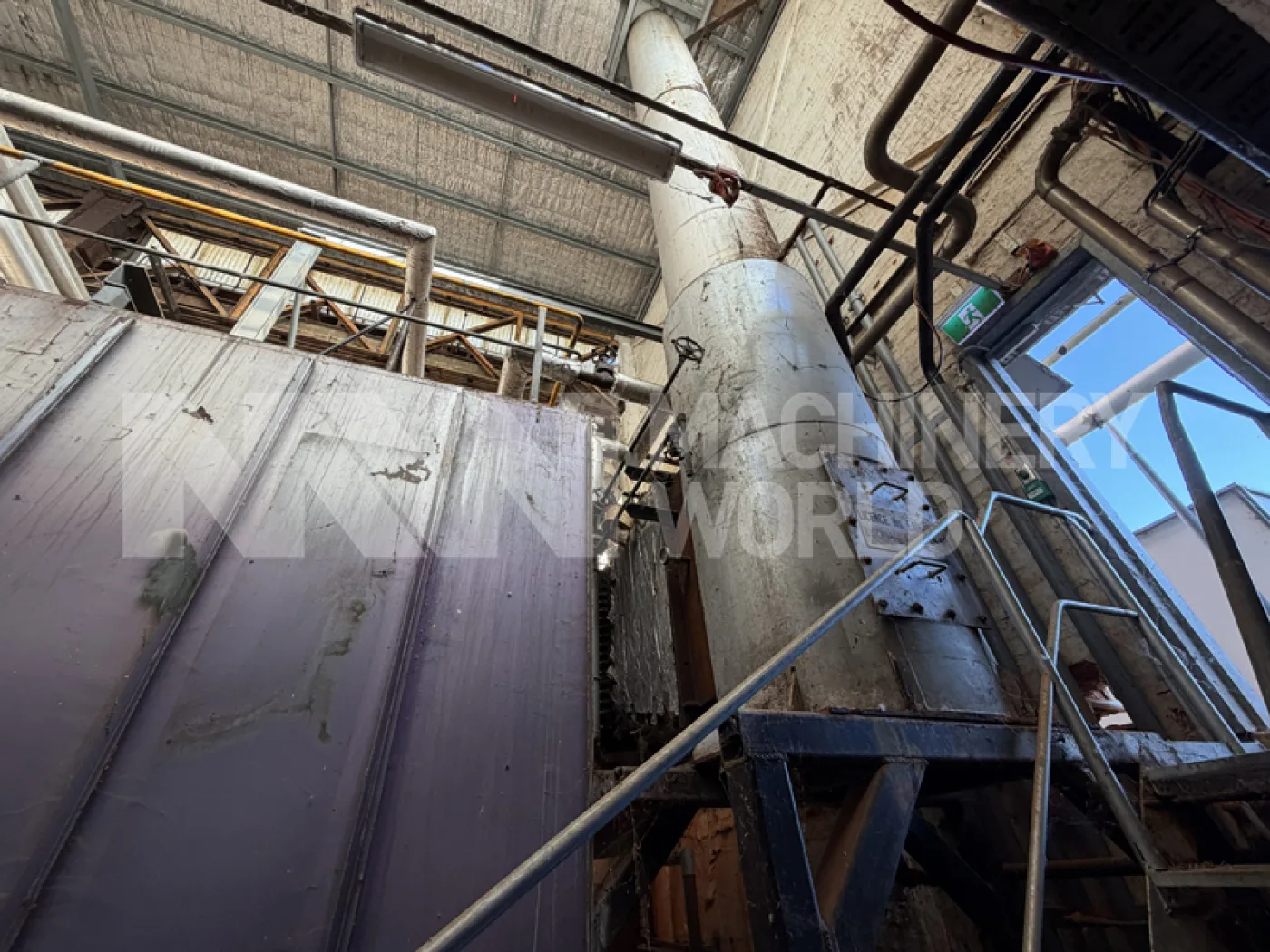 Maxitherm 7.5MW 17.5 Bar Natural Gas Fired Industrial Steam Boiler with Economiser (YOM 1992) - 5