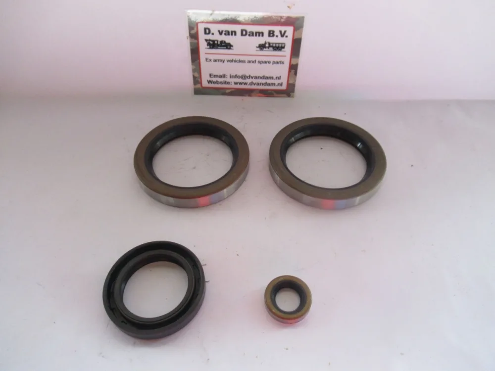 Oliekeerring set reductiebak