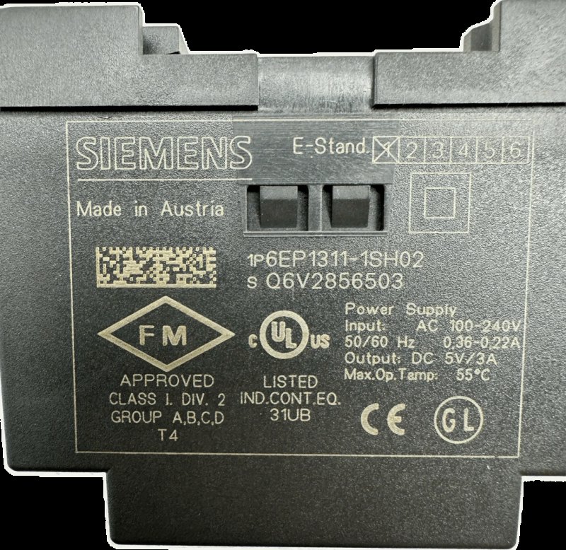 Siemens LOGO! POWER 5V 6EP1311-1SH02