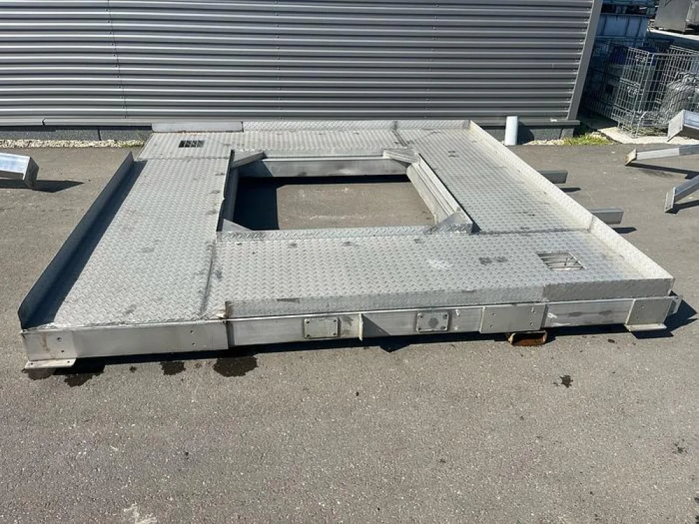 RVS Platform voor Multihead weger