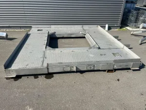 RVS Platform voor Multihead weger