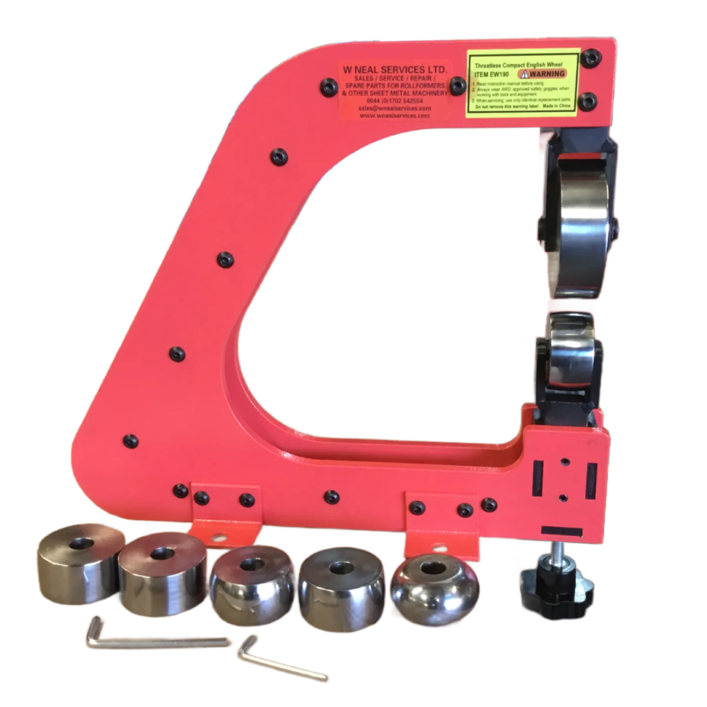 WNS Fabricated English Wheeling Machine 190mm - WNS - W. Neal Services Ltd - 1