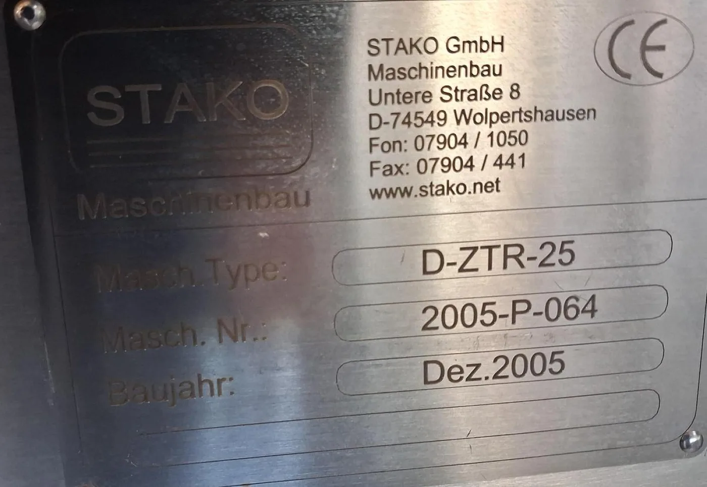 STAKO D-ZTR-25 Edelstahl Transport- und Zuführeinheit - 4
