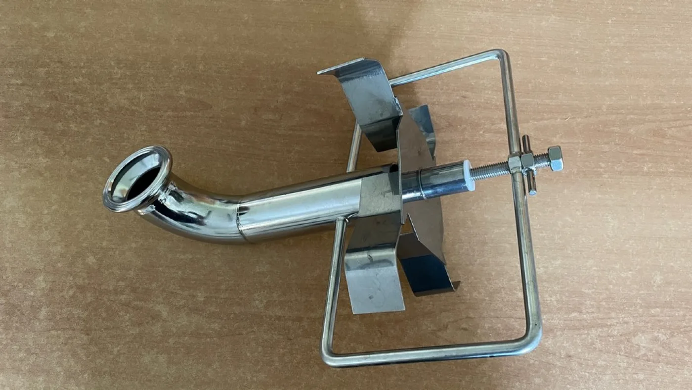 REVOLVING-ROTATING SPRAYER MADE IN STAINLESS STEEL, NEW EQUIPMENT - 3