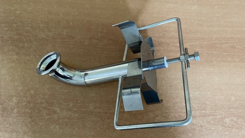 REVOLVING-ROTATING SPRAYER MADE IN STAINLESS STEEL, NEW EQUIPMENT