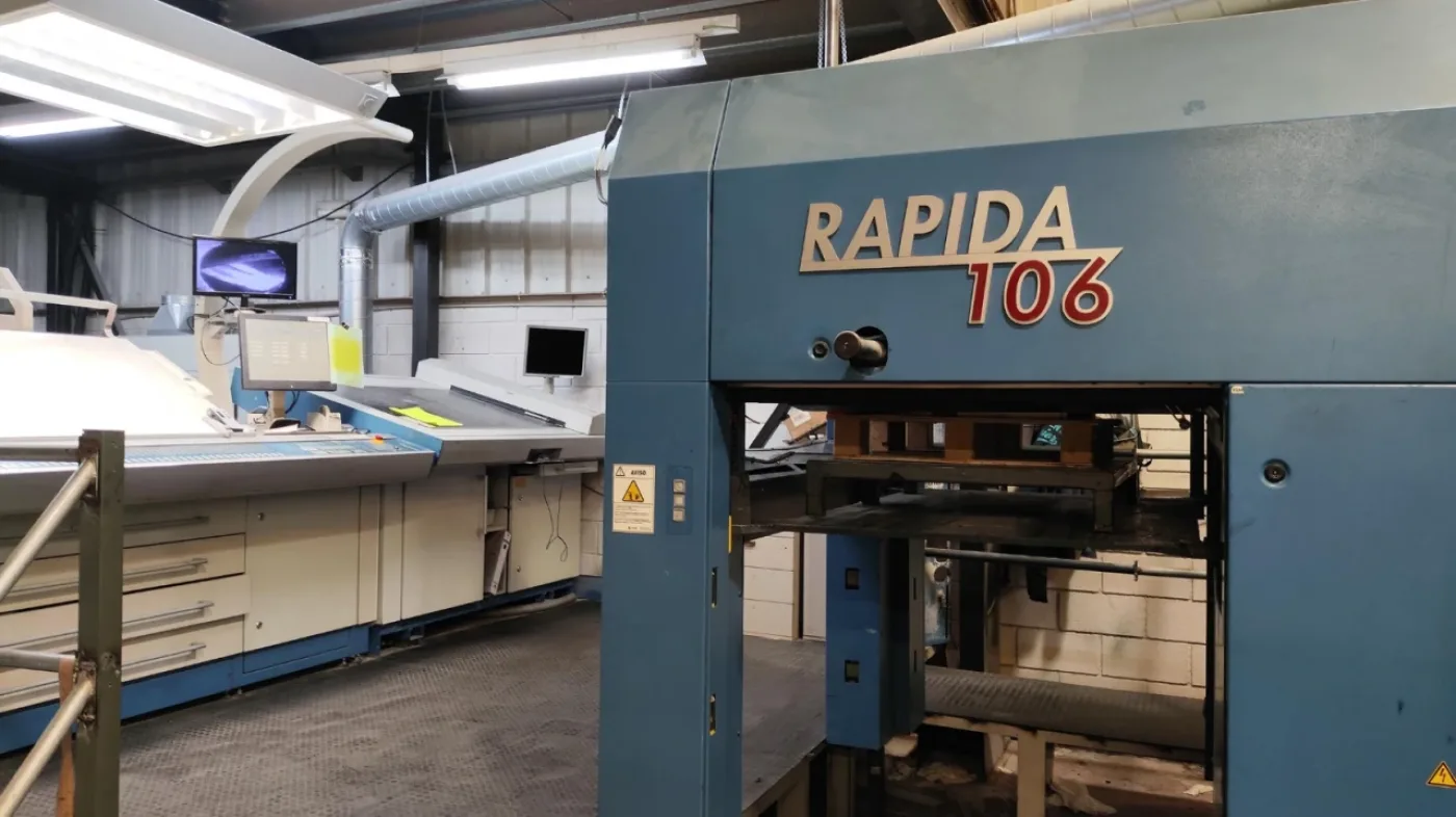 KBA 105-6+L SW2 offset printing press - 3