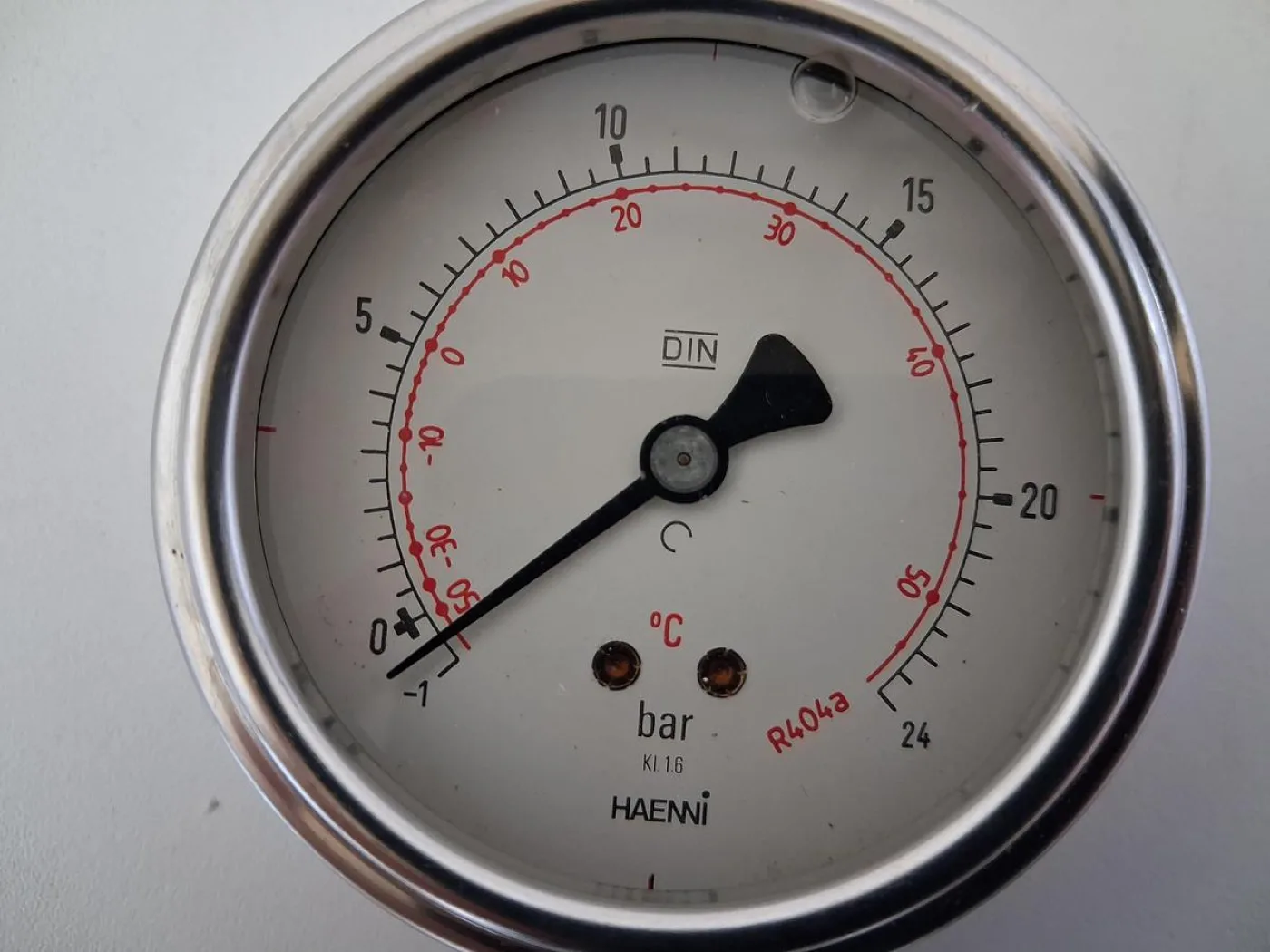 Haenni Druckmanometer Edelstahl -1 bis +24 bar - 4