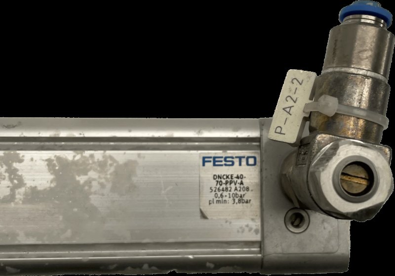 Festo Zylinder mit Feststelleinheit DNCKE-40-70-PPV-A